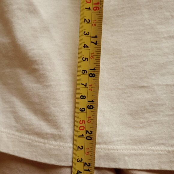 Y2K Boho Boxy Cream Crochet Embroidered Beaded Top – Liz Claiborne 2000s White - Picture 5 of 7